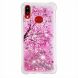 Силиконовая (TPU) накладка Deexe Fashion Glitter для Samsung Galaxy A10s (A107) - Peach Blossom. Фото 2 из 7