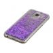 Силиконовая (TPU) накладка Deexe Fashion Glitter для Samsung Galaxy A6 2018 (A600) - Purple. Фото 3 из 7