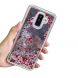 Силиконовая (TPU) накладка Deexe Fashion Glitter для Samsung Galaxy A6+ 2018 (A605) - Silver. Фото 6 из 7