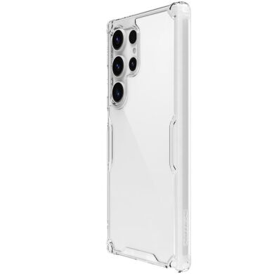 Силиконовый чехол NILLKIN Nature TPU Pro для Samsung Galaxy S24 Ultra - Transparent