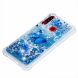 Силиконовый (TPU) чехол Deexe Fashion Glitter для Samsung Galaxy A20s (A207) - Blue Butterflies. Фото 6 из 7