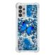 Силіконовий (TPU) чохол Deexe Fashion Glitter для Samsung Galaxy A32 (А325) - Blue Butterfly