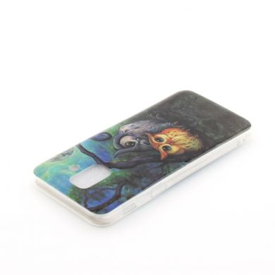 Силіконовий (TPU) чохол Deexe Life Style для Samsung Galaxy A6 2018 (A600), Owls