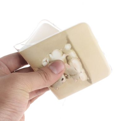 Силіконовий (TPU) чохол Deexe Life Style для Samsung Galaxy J4+ (J415), Hamsters