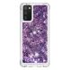 Силиконовый (TPU) чехол Deexe Liquid Glitter для Samsung Galaxy A02s (A025) - Purple. Фото 2 из 7