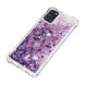 Силіконовий (TPU) чохол Deexe Liquid Glitter для Samsung Galaxy A31 (A315) - Purple
