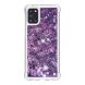 Силіконовий (TPU) чохол Deexe Liquid Glitter для Samsung Galaxy A31 (A315) - Purple