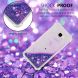 Силіконовий (TPU) чохол Deexe Liquid Glitter для Samsung Galaxy J4+ (J415), Dark Purple
