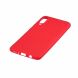 Силиконовый (TPU) чехол Deexe Matte Case для Samsung Galaxy A70 (A705) - Red. Фото 3 из 4