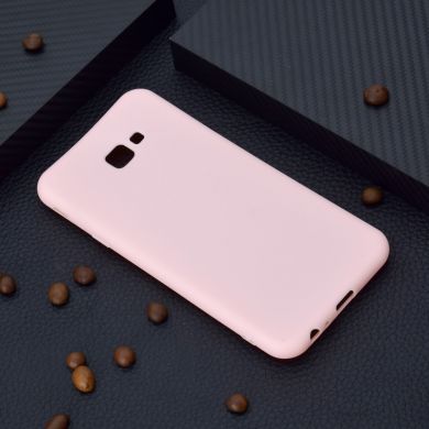 Силіконовий (TPU) чохол Deexe Matte Case для Samsung Galaxy J4+ (J415), Pink