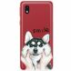 Силіконовий (TPU) чохол Deexe Pretty Glossy для Samsung Galaxy A01 Core (A013) - Smile Dog