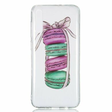 Силіконовий (TPU) чохол Deexe Pretty Glossy для Samsung Galaxy A70 (A705) - Macarons