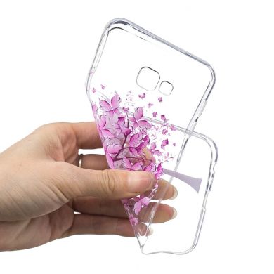 Силіконовий (TPU) чохол Deexe Pretty Glossy для Samsung Galaxy J4+ (J415) - Tree