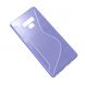 Силиконовый (TPU) чехол Deexe S Line для Samsung Galaxy Note 9 (N960) - Purple. Фото 2 из 2