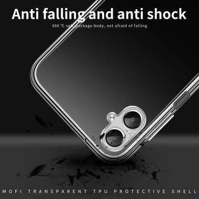 Силіконовий (TPU) чохол MOFI Thin Guard для Samsung Galaxy A07 (A075) - Transparent
