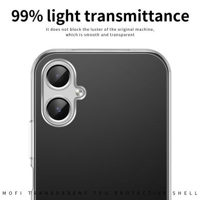 Силіконовий (TPU) чохол MOFI Thin Guard для Samsung Galaxy A07 (A075) - Transparent