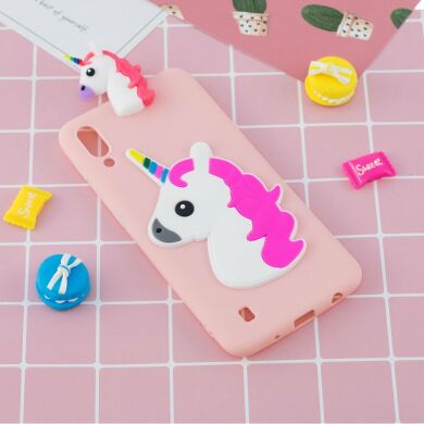 Силиконовый (TPU) чехол UniCase 3D Cartoon Pattern для Samsung Galaxy M10 (M105) - Unicorn