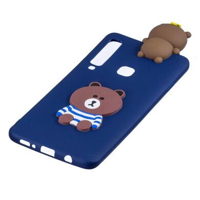 Силиконовый (TPU) чехол UniCase 3D Pattern для Samsung Galaxy A9 2018 (A920) - Adorable Bear