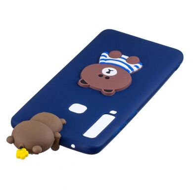 Силиконовый (TPU) чехол UniCase 3D Pattern для Samsung Galaxy A9 2018 (A920) - Adorable Bear