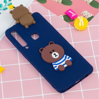 Силиконовый (TPU) чехол UniCase 3D Pattern для Samsung Galaxy A9 2018 (A920) - Adorable Bear