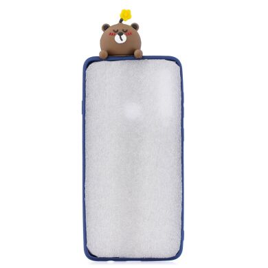 Силиконовый (TPU) чехол UniCase 3D Pattern для Samsung Galaxy A9 2018 (A920) - Adorable Bear