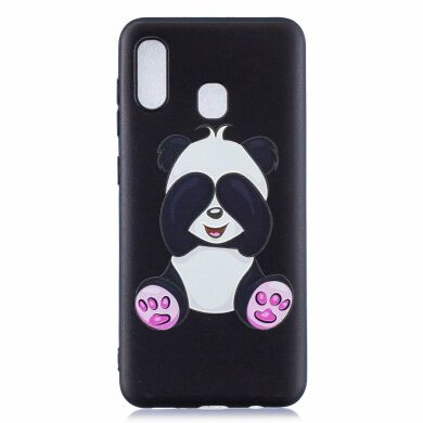 Силиконовый (TPU) чехол UniCase Color Style для Samsung Galaxy A30 (A305) - Lovely Panda