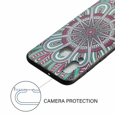 Силиконовый (TPU) чехол UniCase Color Style для Samsung Galaxy A40 (А405) - Abstract Floral