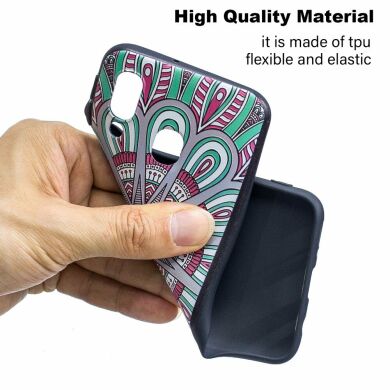 Силіконовий (TPU) чохол UniCase Color Style для Samsung Galaxy A40 (А405) - Abstract Floral