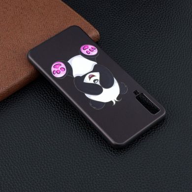 Силиконовый (TPU) чехол UniCase Color Style для Samsung Galaxy A7 2018 (A750) - Cute Panda