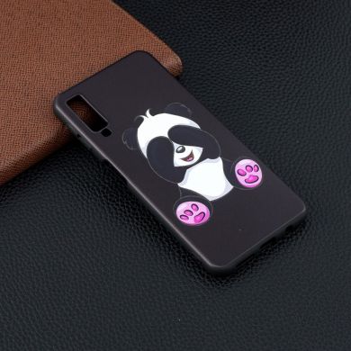 Силиконовый (TPU) чехол UniCase Color Style для Samsung Galaxy A7 2018 (A750) - Cute Panda