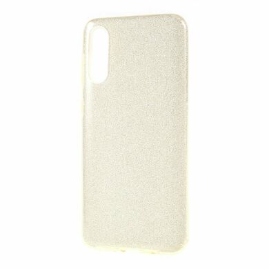 Силиконовый (TPU) чехол UniCase Glitter Cover для Samsung Galaxy A50 (A505) / A30s (A307) / A50s (A507) - Gold