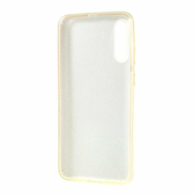 Силіконовий (TPU) чохол UniCase Glitter Cover для Samsung Galaxy A50 (A505) / A30s (A307) / A50s (A507) - Gold