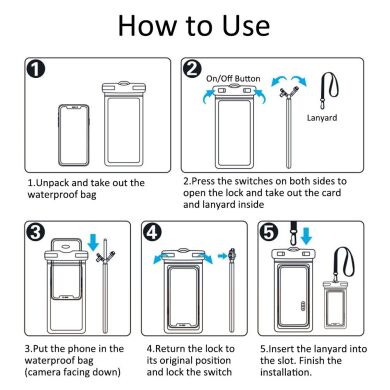Влагозащитный чехол Reframe Floating Case - Light Blue