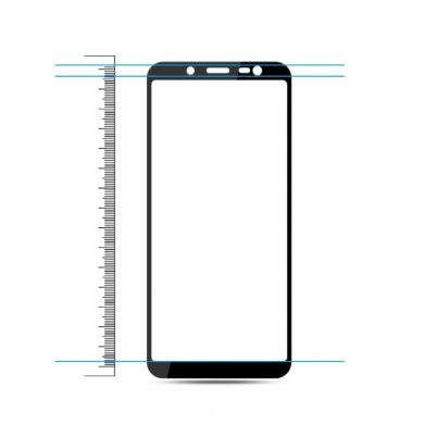 Защитное стекло AMORUS Full Glue Tempered Glass для Samsung Galaxy J6 2018 (J600)