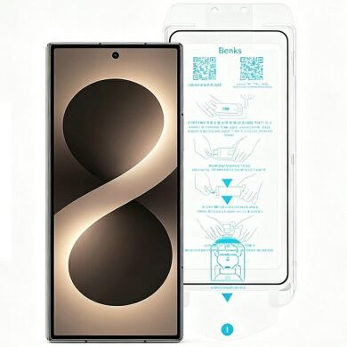 Защитное стекло BENKS GlassWarrior AR Screen Protector для Samsung Galaxy Fold 8 Ultra - Black