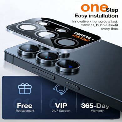 Защитное стекло на камеру TORRAS Lensguard для Samsung Galaxy S26 Ultra