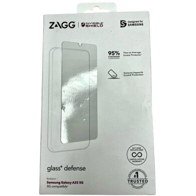 Захисне скло ZAGG InvisibleShield Glass+ Defense для Samsung Galaxy A33 (A336) 200109531