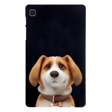 Защитный чехол Deexe Animal Series для Samsung Galaxy Tab A7 Lite (T220/T225) - Harrier Beagle