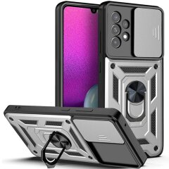Защитный чехол Deexe Armor Shield для Samsung Galaxy A33 (A336) - Silver