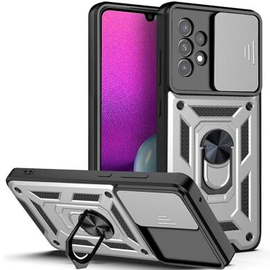 Защитный чехол Deexe Armor Shield для Samsung Galaxy A33 (A336) - Silver