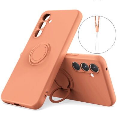 Защитный чехол Deexe Color Shell для Samsung Galaxy A27 (A276) - Orange