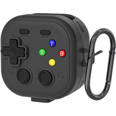 Защитный чехол Deexe Game Design для Samsung Galaxy Buds 4 / Buds 4 Pro - Black