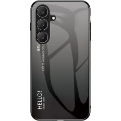 Защитный чехол Deexe Gradient Color для Samsung Galaxy S26 FE - Black / Grey