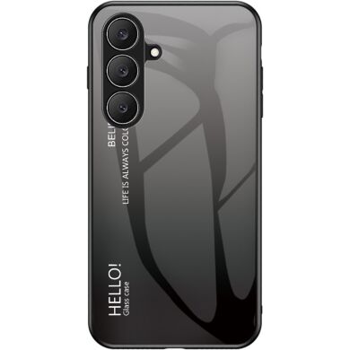 Защитный чехол Deexe Gradient Color для Samsung Galaxy S26 FE - Black / Grey