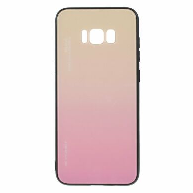 Защитный чехол Deexe Gradient Color для Samsung Galaxy S8 Plus (G955) - Gold / Pink