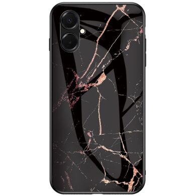 Защитный чехол Deexe Gradient Pattern для Samsung Galaxy A07 (A075) - Gold / Black