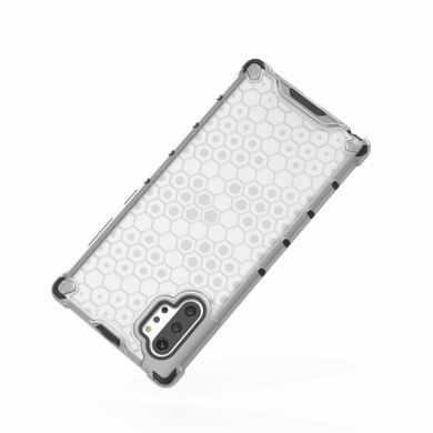 Защитный чехол Deexe Honeycomb Series для Samsung Galaxy Note 10+ (N975) - White