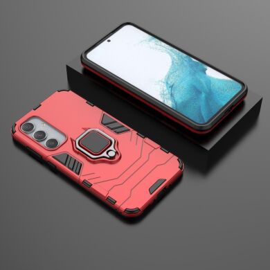 Захисний чохол Deexe Hybrid Case для Samsung Galaxy A35 (A356) - Red