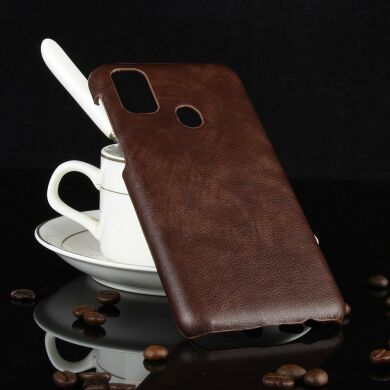 Захисний чохол Deexe Leather Back Cover для Samsung Galaxy M30s (M307) / Galaxy M21 (M215) - Brown