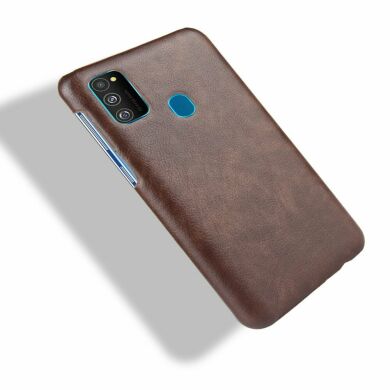 Захисний чохол Deexe Leather Back Cover для Samsung Galaxy M30s (M307) / Galaxy M21 (M215) - Brown